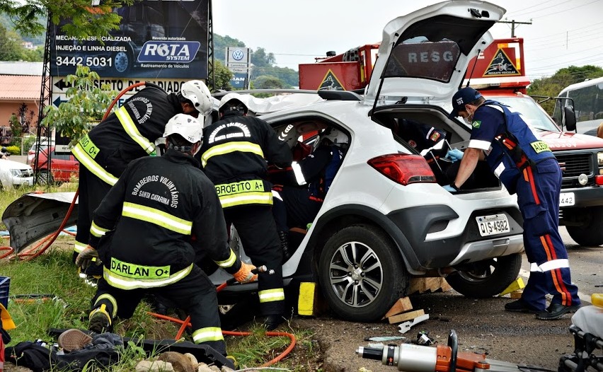 Atendimento dos bombeiros voluntários aumentou 8,32% 0