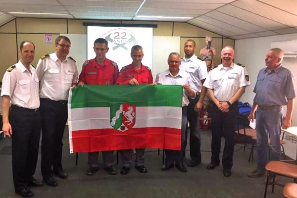 POMERODE: Corporação recebe visita de Bombeiros da Alemanha 0