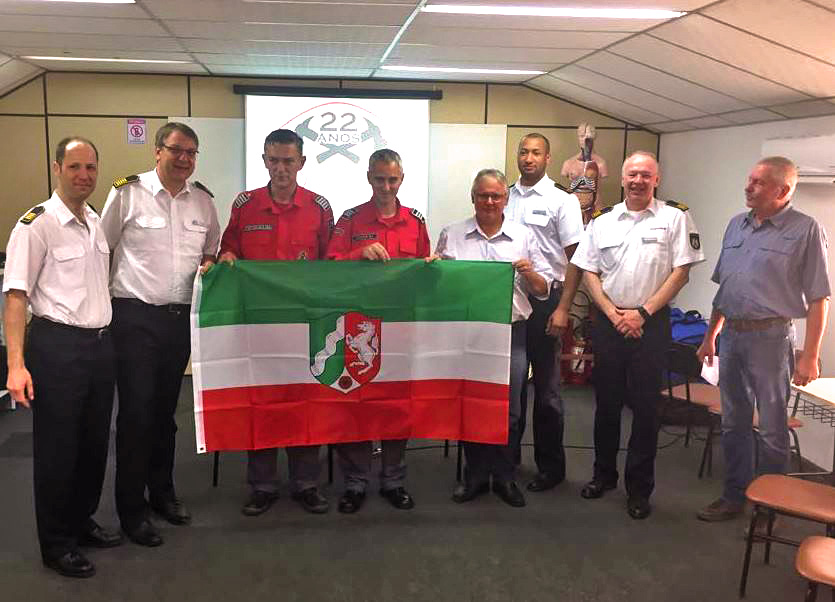 POMERODE: Corporação recebe visita de Bombeiros da Alemanha 0