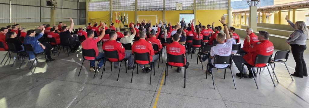 Presidentes de associações votam para eleição da diretoria executiva da ABVESC